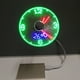 thumbnail image 3 of EeaseMX 1 mini ventilador portátil con reloj y pantalla de tiempo, USB, para el hogar., 3 of 7