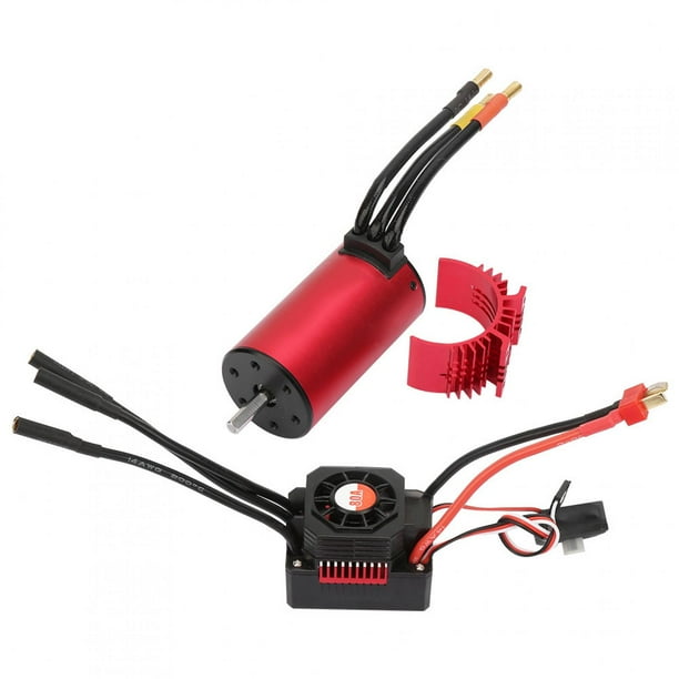 Khall Sensorless Brushless Motor, 3100KV RC Brushless Motor ESC, For 1/