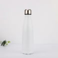 thumbnail image 1 of Thermos, 500ml Stainless Steel Water Bottle, Double Walled Vacuum Insulated Hot/cold Bottle Bpa Free And Eco-friendly, White, 1 of 5