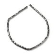 thumbnail image 2 of 1Strand Magnetic Synthetic Hematite Beads Strands Eighteen Facets Tube Black about 5mm in diameter 8mm long about 50pcs/strand hole: about 1mm 16 inch, 2 of 3