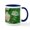 White/Navy Inside, variant on CafePress - Pink Roses By Vincent Van Gogh Mugs - 11 oz Ceramic Mug - Novelty Coffee Tea Cup