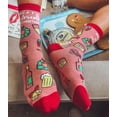 thumbnail image 5 of Women's Merry Drunkmas Socks Funny Christmas Party Beer Wine Lover Novelty Footwear, 5 of 9