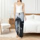 thumbnail image 4 of Balery Valley Gray Dragon Pantalones de pijama para mujer, pijamas ultraligeros, pantalones de estar por casa-Large, 4 of 6