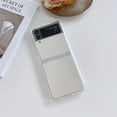 thumbnail image 3 of SaniMore Rugged Case for Samsung Galaxy Z Flip 3 6.7" 2021, Rugged Transparent PC Folding Cover Shockproof Ultra-slim Anti-drop No-yellow Shell For Samsung Galaxy Z Flip 3, Clear, 3 of 11