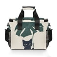 thumbnail image 7 of FORMRS Insulated Cooler Bag 24 Cans Capacity Soft Leakproof Lunch Box with Side Pockets, Black Cat Plants, 7 of 7