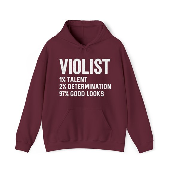 Viola Hoodie, Gifts, Hooded Sweatshirt