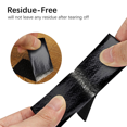 thumbnail image 4 of 100 Pack Hook and Loop Tape, 1X4Inch Strong Tape Double Sided Adhesive Sticky Reusable Interlocking Mounting Tape, 4 of 7