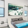 thumbnail image 2 of "Elk in Snow" Painting Print on Wrapped Canvas, 2 of 7