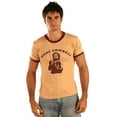 thumbnail image 3 of SNL Saturday Night Live More Cowbell Vintage Tan with Brown Ringers T-Shirt, 3 of 3
