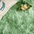 thumbnail image 3 of YJ.GWL Soft Fluffy Area Rugs Tie-Dye Shaggy Rug Colorful Plush Carpet for Bedroom Living Room Kids Home Decor Fuzzy Carpets,4'x6',Green, 3 of 6