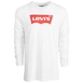 thumbnail image 1 of Levi’s Men’s Batwing Logo Graphic T-Shirt, White, Small, 1 of 1