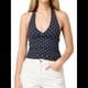 thumbnail image 2 of Tops Halter para Mujer, de Verano, con Escote en V Profundo, Sin Mangas, Color Negro, para Salir, Ropa Y2K Negro M, 2 of 9