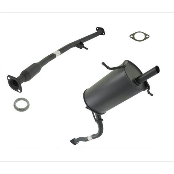Muffler Exhaust System fits for 1999-2001 Subaru Impreza 2.2L Impreza Outback