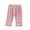 Pink, variant on Ahuyic Cherry Print Girls Capris Kids Elastic Casual Summer Bottoms 6M-6Y