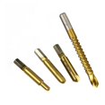 thumbnail image 2 of 4pcs Titanium Coated Damaged Screw Extractor Broken Bolt Extractor Screw Remover,Gold, 2 of 5