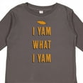 thumbnail image 4 of Inktastic Thanksgiving I Yam What I Yam Funny Boys or Girls Long Sleeve Toddler T-Shirt, 4 of 5