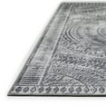 thumbnail image 4 of Yuma Indoor/Outdoor Grey Farmhouse Medallion 1'8" x 2'6" Non-Skid Accent Rug, 4 of 8