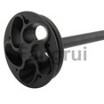 thumbnail image 5 of For Motorcycle Rear Wheel Hub Cover Fork Axle Cover For Black, 5 of 5