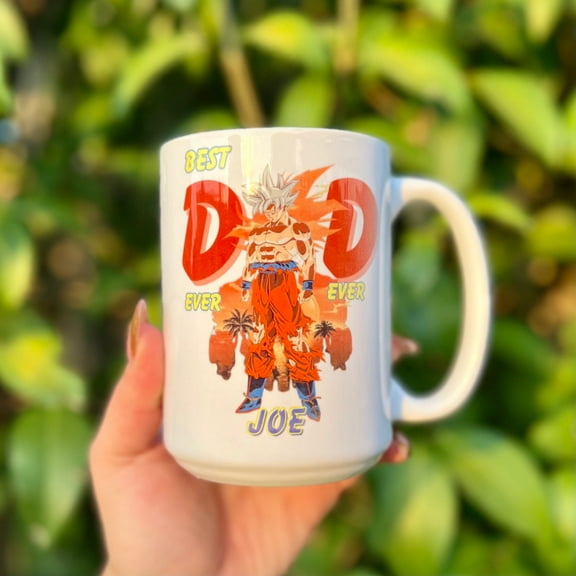 Dragonball Dad Mug, Ceramic Mug 15Oz