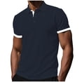 thumbnail image 1 of StSilkitty Mens Short Sleeve Golf Shirts Summer Casual Collared Button Shirt Lightweight Soft Breathable Tops, 1 of 8