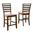 thumbnail image 1 of Abaco Solid Wood Counter Height Dining Chair in Two-tone Cherry Finish, 1 of 5