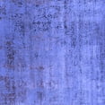 thumbnail image 1 of Ahgly Company Indoor Square Oriental Blue Industrial Area Rugs, 4' Square, 1 of 4