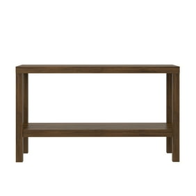 Mainstays Parsons Console Table, Canyon Walnut