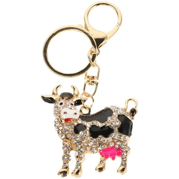 WORGEOUS  Horse Cow Keychain Purse Decoration Car Interior Lovers