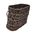 thumbnail image 4 of Canasta de ropa Desktop Organizador de ropa Socina ropa sucia Canasta de lavandería Cesta decorativa Contenedor de almacenamiento para la mesa de las Marrón, 4 of 8