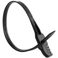thumbnail image 4 of OFFIGAM Black Combination Bike Lock with Cable and Tie for Mountain Bikes, Anti-Theft, 4 of 8