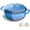 Blue, variant on ROVSUN 6 Quart Enameled Cast Iron Dutch Oven with Lid, Dual Handles, Oven Safe up to 500°F or on Stovetop, Compatible for Braising, Stews, Roasting, Bread Baking- Sage Green