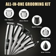 thumbnail image 5 of All-in-One Beard Trimmer for Men: Electric Razors and Hair Clippers Set - Professional Grooming Kit T-Blade Trimmer, Hair Trimmer, Nose Hair Trimmer, Gifts for Him & Father, 5 of 6