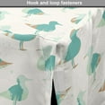 thumbnail image 4 of Bird Dog Crate Cover, Abstract Grunge Cartoon Silhouette of Woodcock in Pastel Colors, Easy to Use Pet Kennel Cover Small Dogs Puppies Kittens, 7 Sizes, Almond Pale Green, by Ambesonne, 4 of 6