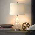 thumbnail image 4 of Evelyn&Zoe 21" Table Lamp with White Drum Linen Shade, 4 of 14