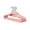 Pink, variant on Velvet Non-Slip Hangers 10 Pack - Space Saving for Clothes 42cm Length 23cm Width - 360° Rotating Hook ABS Plastic