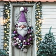 thumbnail image 5 of WLOELOEW E 35 X 71 Inch Christmas Door Cover - Santa Claus Pattern - Christmas Day Door Decoration - Festival Party Decoration, 5 of 6
