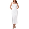 thumbnail image 2 of VESTIDO TIPO TUBO FORMAL PARA MUJER INSPIRE CHIC, JUEGO DE 2 PIEZAS, ELEGANTE, PARA INVITADAS A BODAS, CON CAPA, TALLA 2XL, BLANCO, 2 of 6