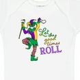 thumbnail image 4 of Inktastic Let the Good Times Roll Mardi Gras Jester Boys or Girls Baby Bodysuit, 4 of 5