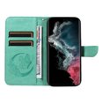 thumbnail image 6 of Decase Wallet Case for Samsung Galaxy S23 Ultra, Butterfly Wings PU Leather Flip Protective Phone Case with Wrist Strap for Samsung Galaxy S23 Ultra,Green, 6 of 7