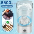 thumbnail image 3 of JUNWELL Electric Makeup Brush Cleaner Machine with Drying Function Efficient Make Up Brush Cleaner 6500RPM Brush Cleaner Make Up Effortless Cosmetic Brush Cleaner for Makeup Brushes, 3 of 10