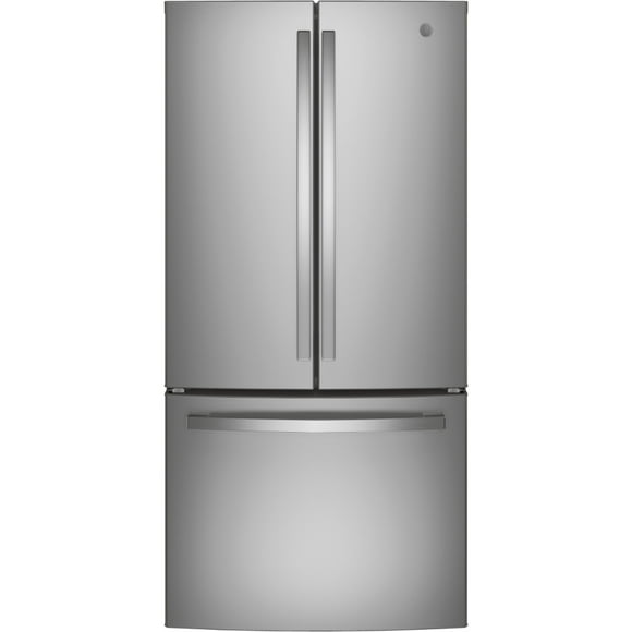 GE 18.6 Cu. Ft. Counter-Depth French-Door Refrigerator Fingerprint Resistant Stainless Steel - GWE19JYLFS