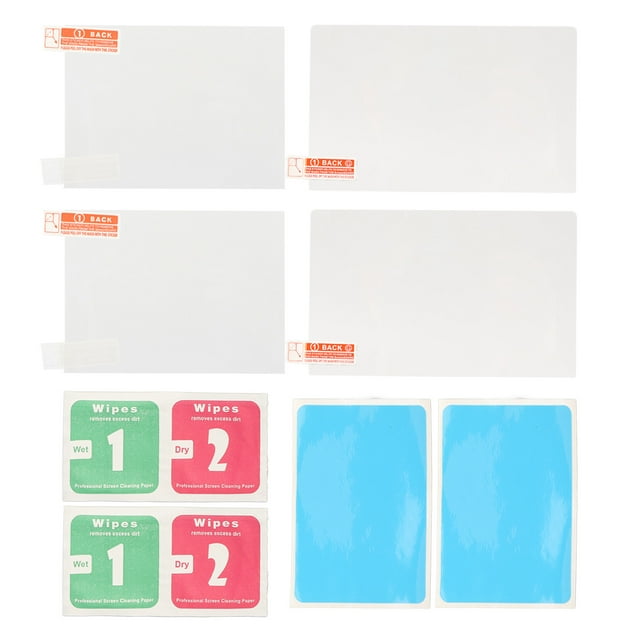Glass Screen Protector Scratch Resistant 9H Hardness Precise Laser Cutting Prevent Fingerprints Top LCD Screen Protector For New 3DS XL ANGGREK Videojuegos
