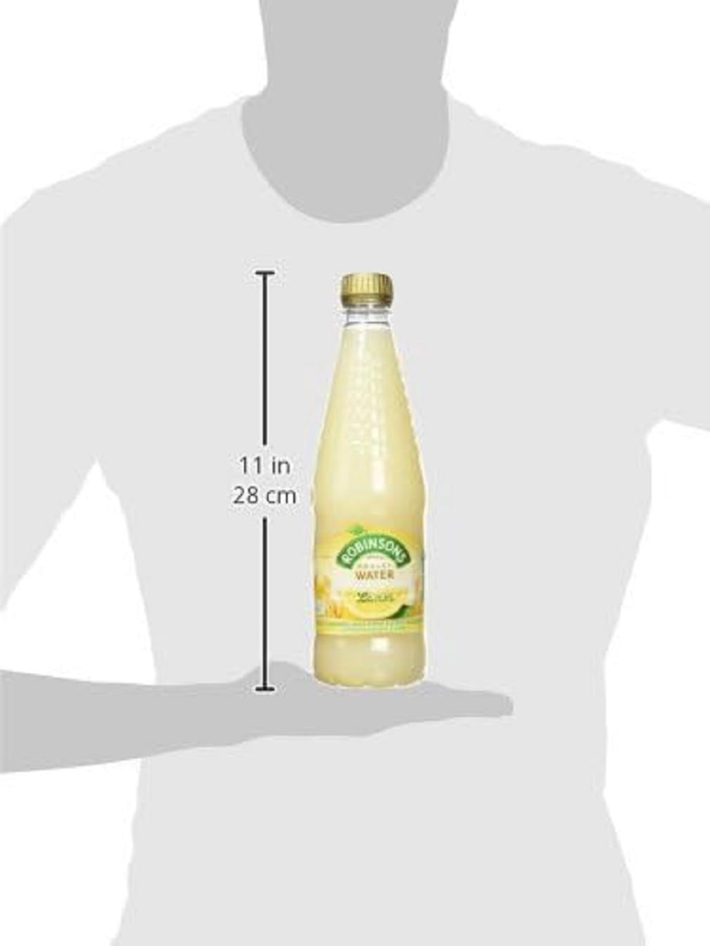 Robinsons Lemon Barley Water Fruit Drink Bottle 850 ml (Pack of 8)