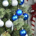 thumbnail image 4 of Jeco 84 Pack Silver and Blue Christmas Ornament Set, 4 of 5