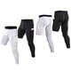 thumbnail image 2 of Pantalones ajustados de una pierna para hombre Leggings 3/4 Capa base atlética yeacher pantalones de hombre, 2 of 6