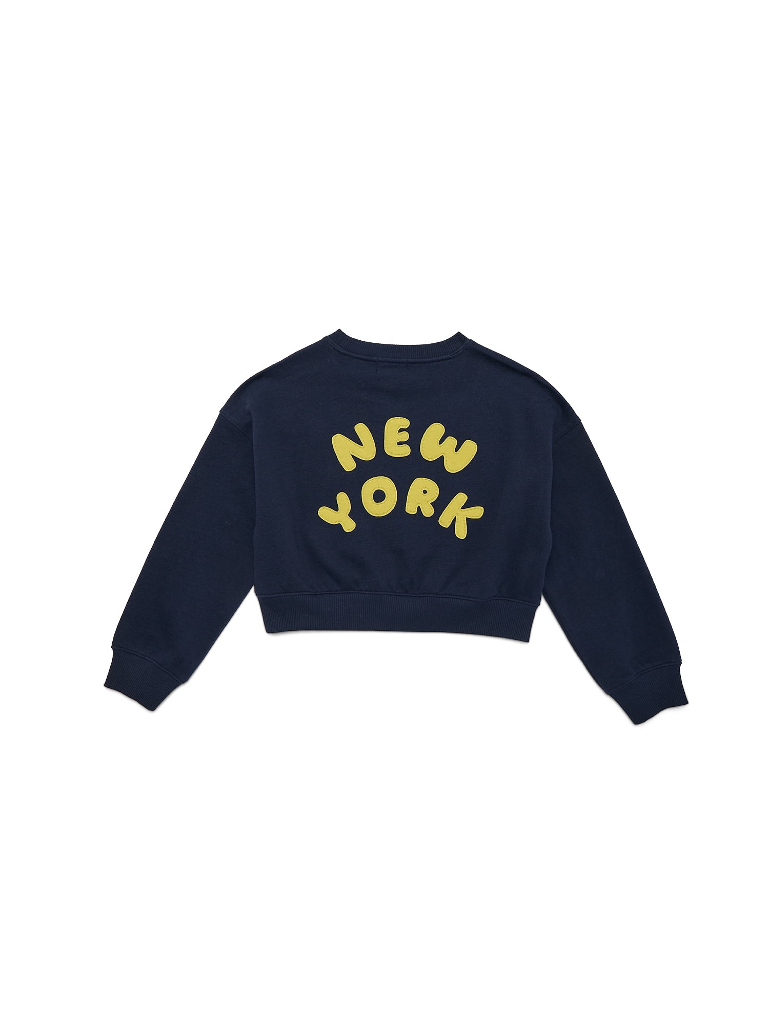 Scoop Limited Edition Unisex Kids New York Graphic Sweatshirt and Sweatpants Set, 2-Piece, Sizes 6-12