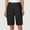 Black, variant on Womens 12" Bermuda Shorts Knee Length with Pockets High Waisted Stretchy Casual Walking Long Shorts for Women Black XL