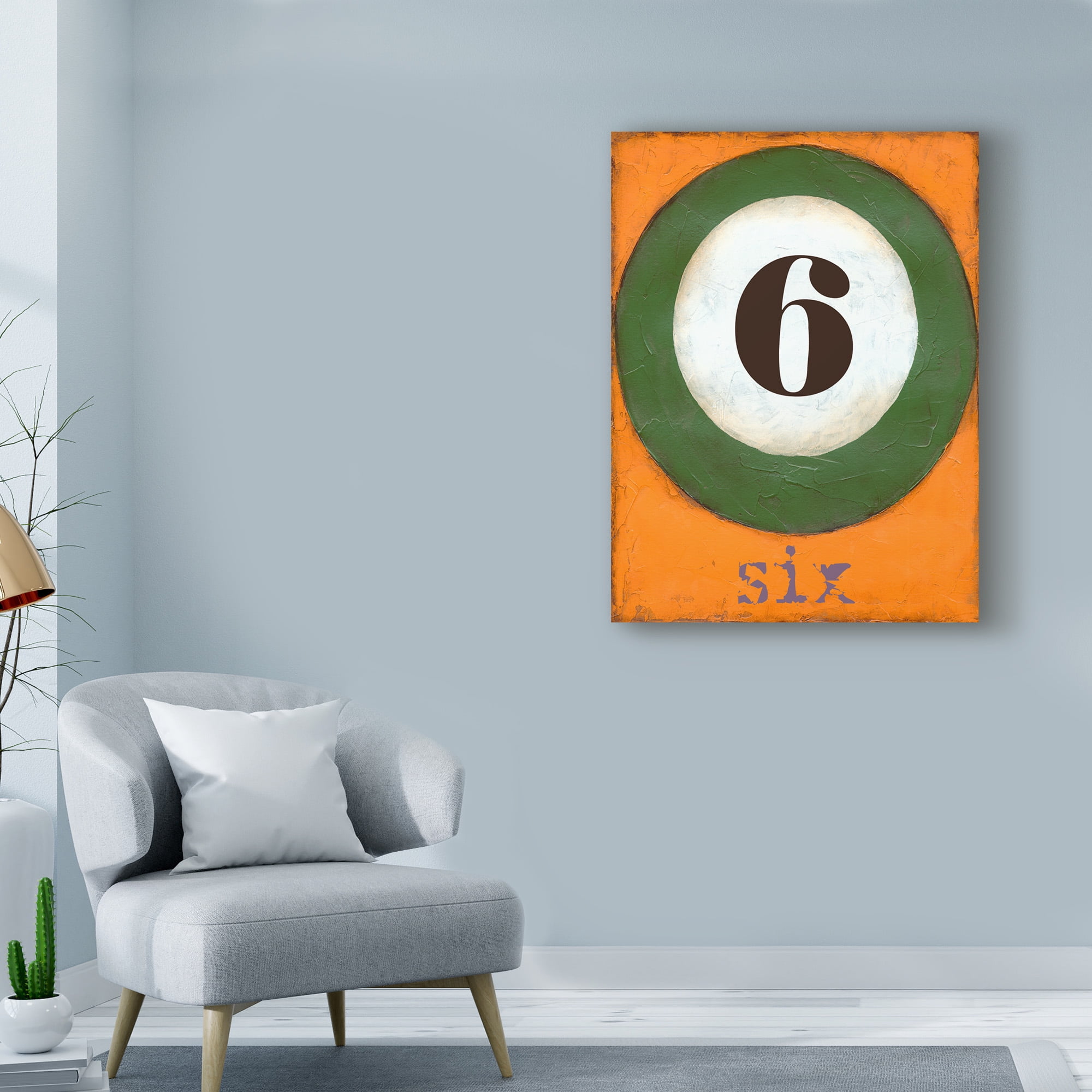 Trademark Fine Art 'Graphic Pool VI' Canvas Art by Jennifer Goldberger