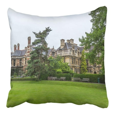 ARHOME Cambridge UK Apr 30 New Court of Pembroke College in The University England IT Pillowcase Cushion Cover 16x16 (Best 0 Apr Car Deals Uk)