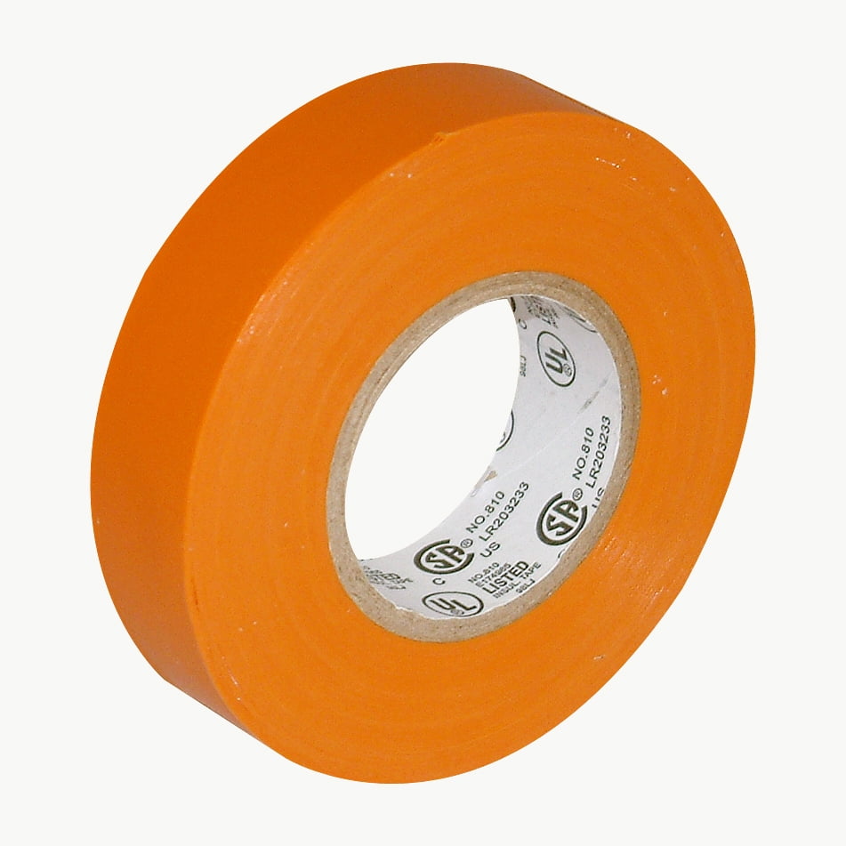JVCC E-Tape Colored Electrical Tape x 66 ft. 3/4 in Grey 